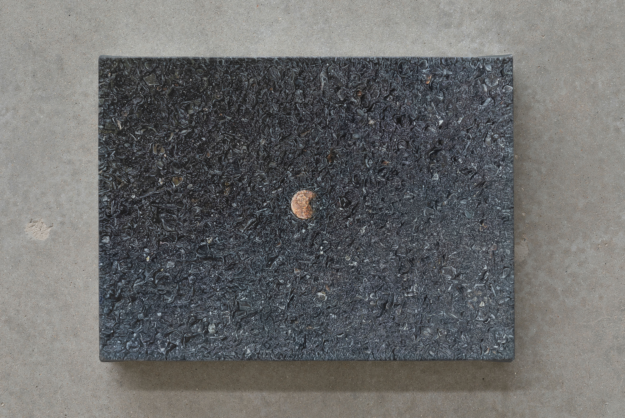 Funnelling towards a point but expanding into a whole (Penny), Anna Kristensen, 2026