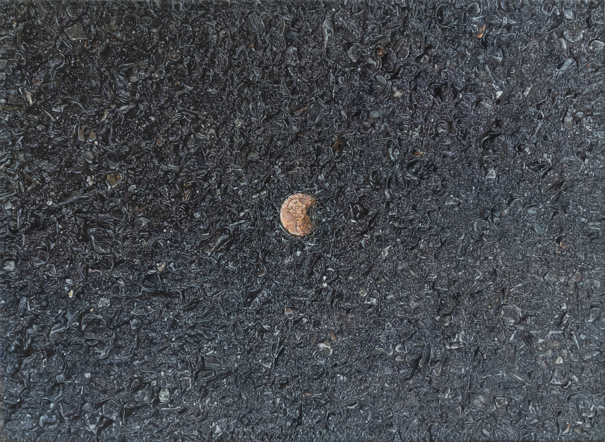 Funnelling towards a point but expanding into a whole (Penny), Anna Kristensen, 2026