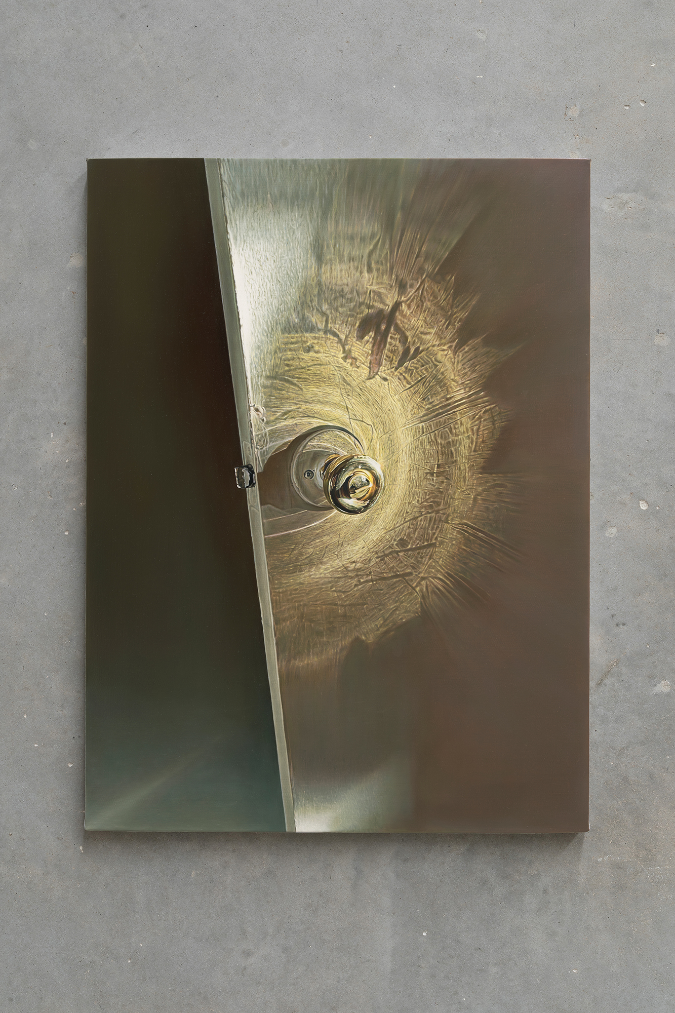 All that’s in here is all that’s out there (Apartment door), Anna Kristensen, 2025