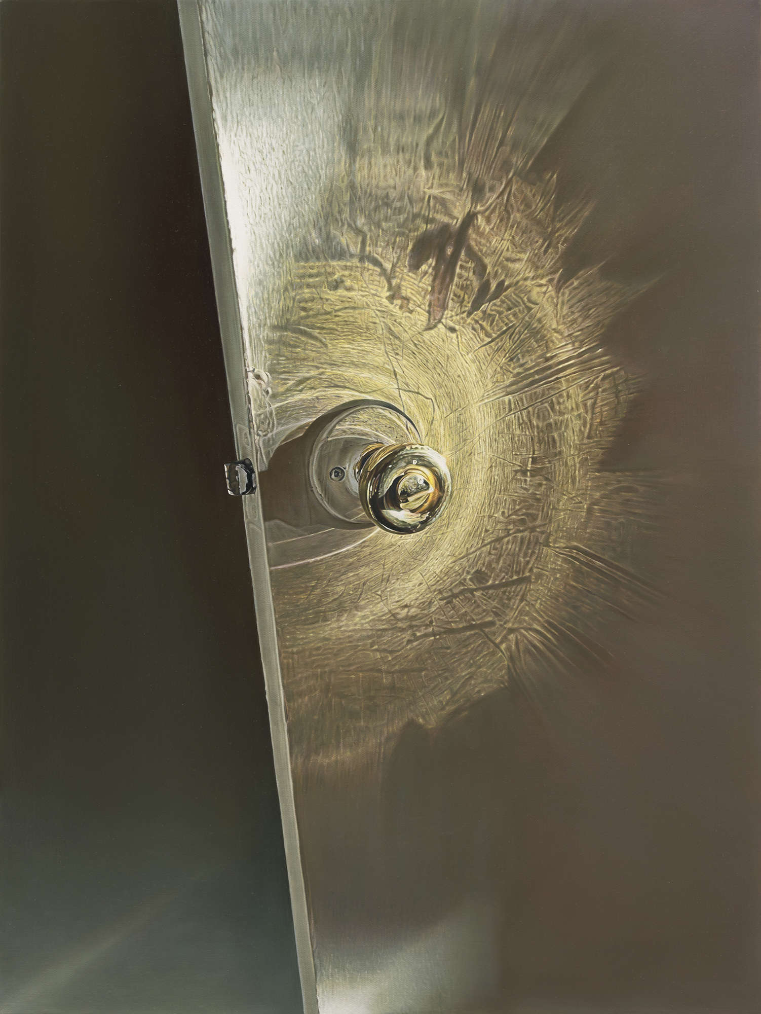 All that’s in here is all that’s out there (Apartment door), Anna Kristensen, 2025