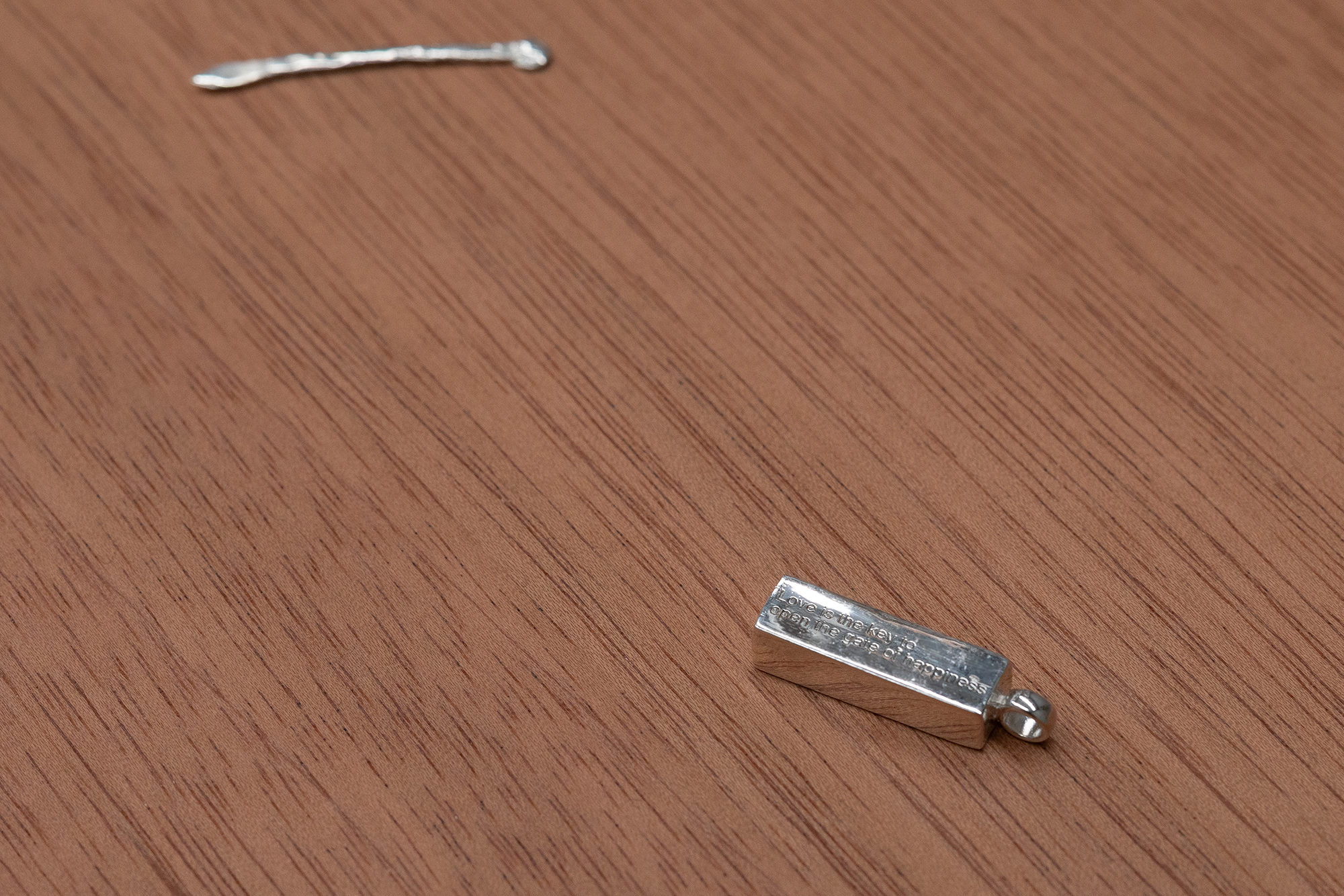 Field recordings, detail 'love is the key to open the gate of happiness', Anna Kristensen, 2026